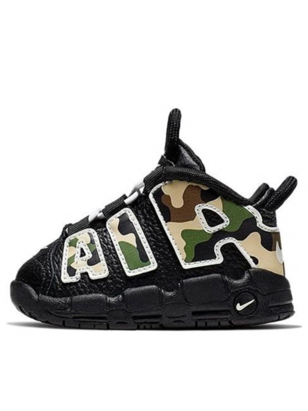 Nike AIR More Uptempo QS Toddler Camo Size 5C.  CJ0932-001